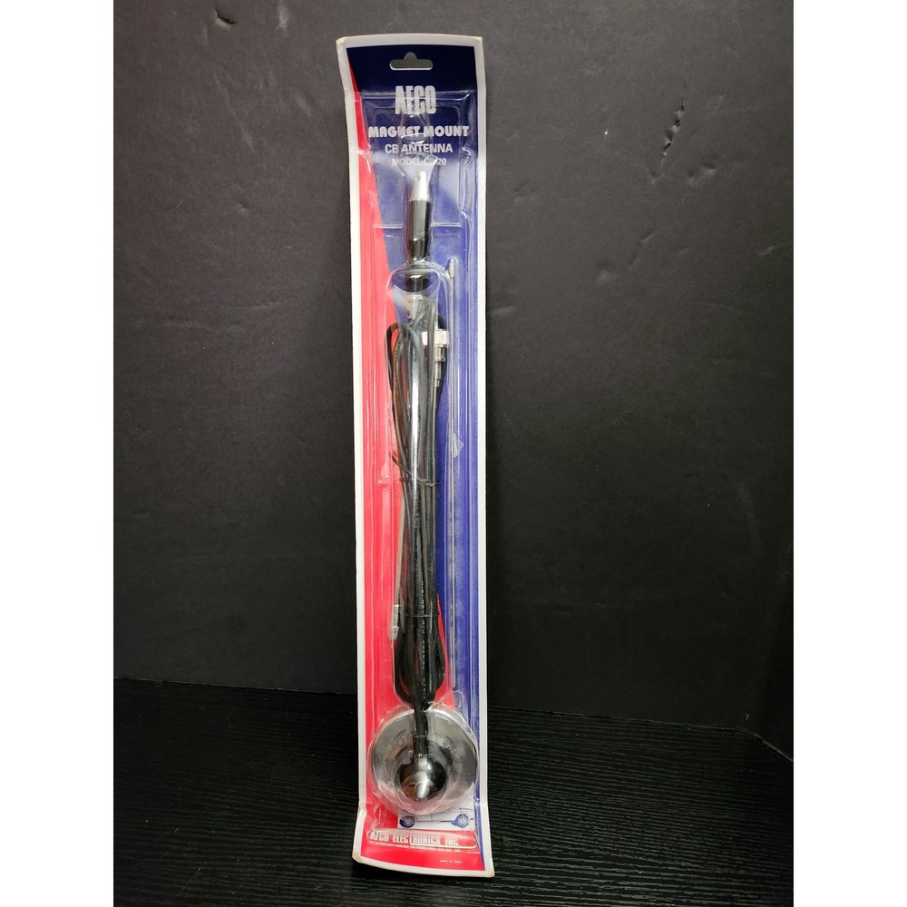 New AFCO Magnet Mount CB Antenna Model CB-20 28 Inch RG-58U Coaxial Cable‎